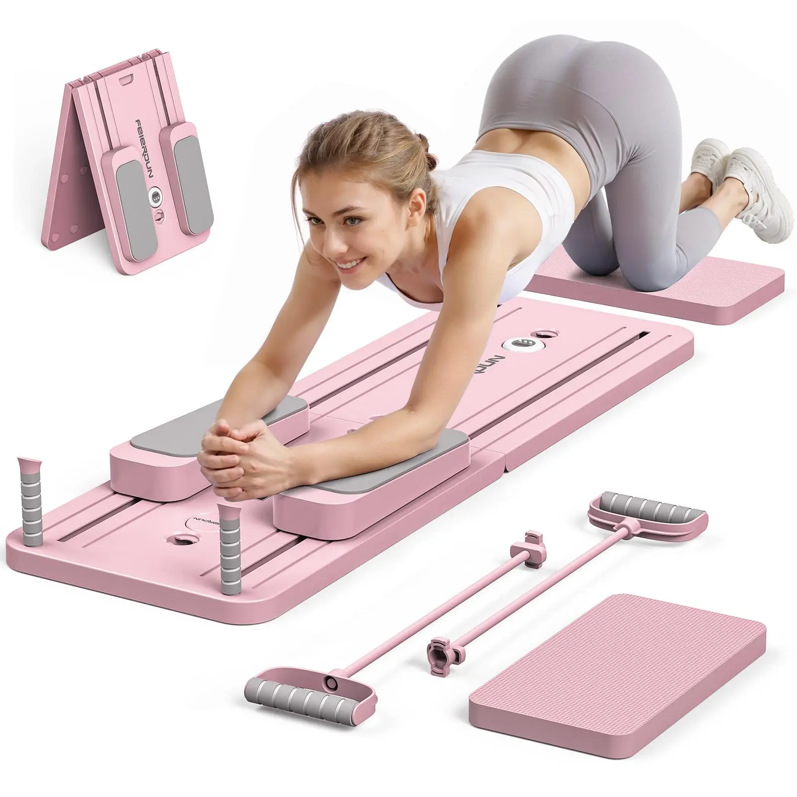 Pilate Yoga Workout - 접이식 필라테스 보드 다기능 복부 코어