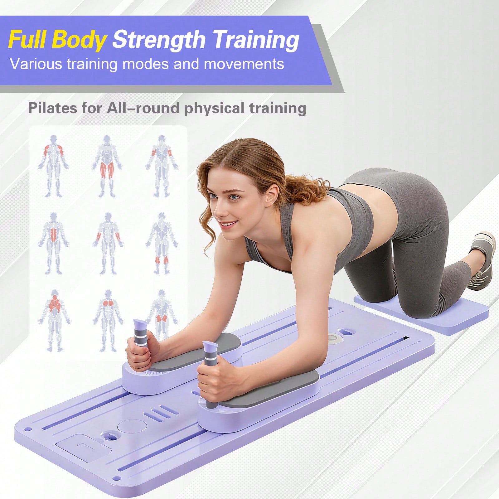 바가 있는 필라테스 리포머, 휴대폰 거치대가 있는 필라 - Pilates & Yoga Vida 리뷰 및 가격